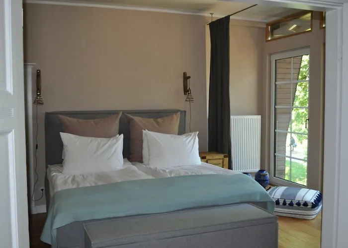 Strandvilla Waldhaus 公寓 *